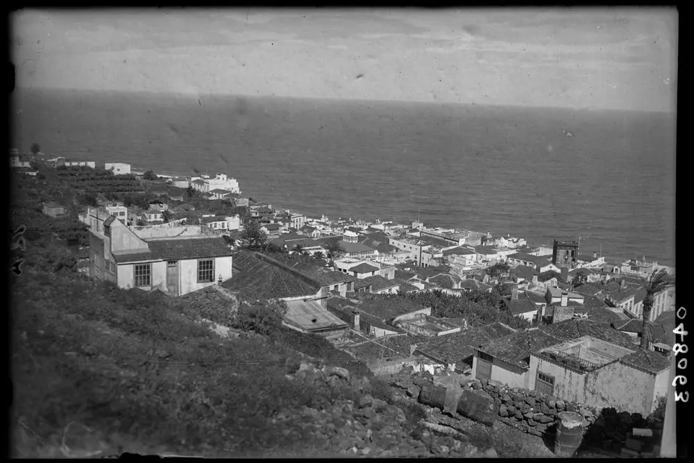 Vista parcial de Santa Cruz de La Palma